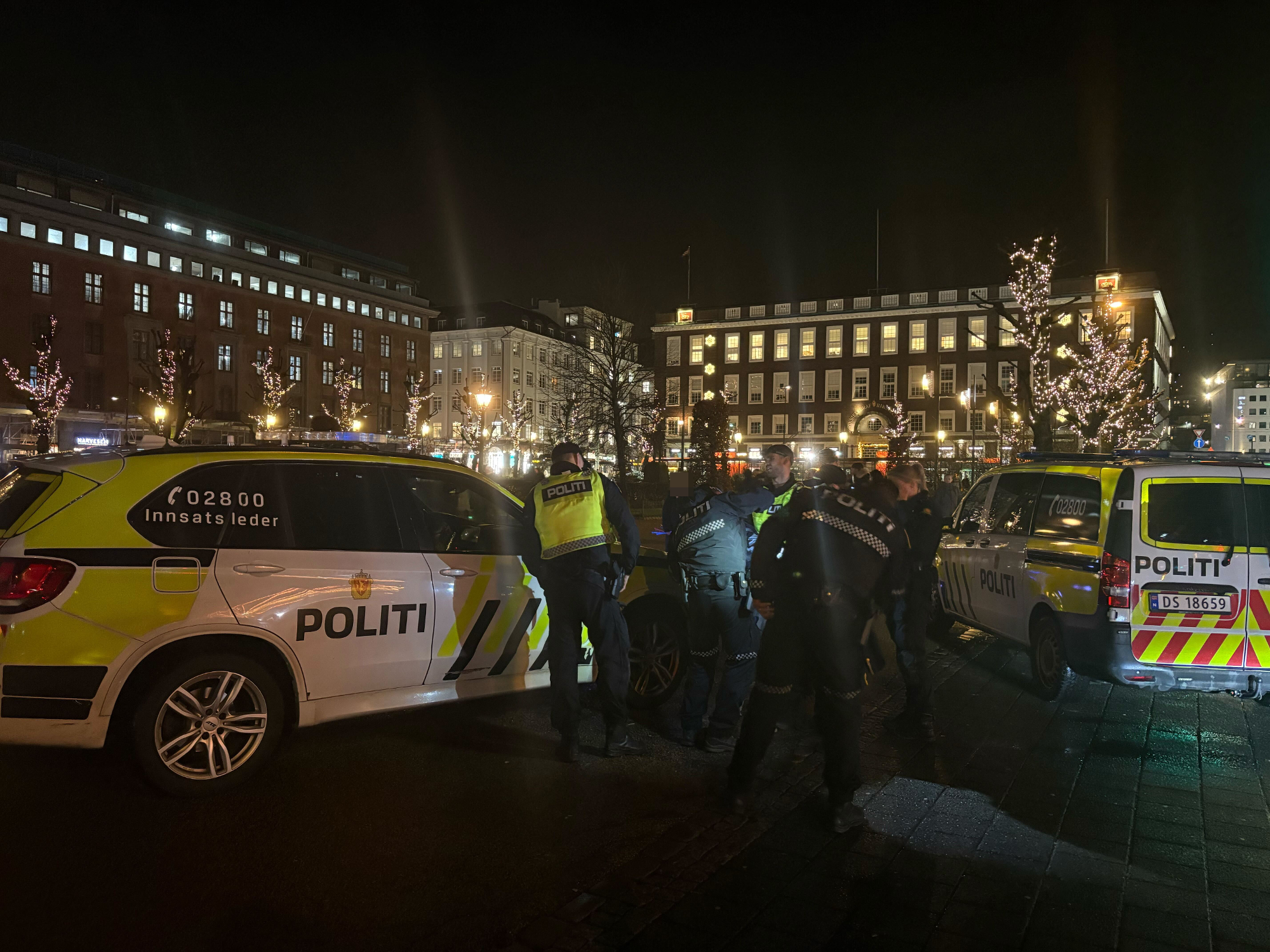 Politiet: Vekter tok kontroll på mistenkt i Byparken