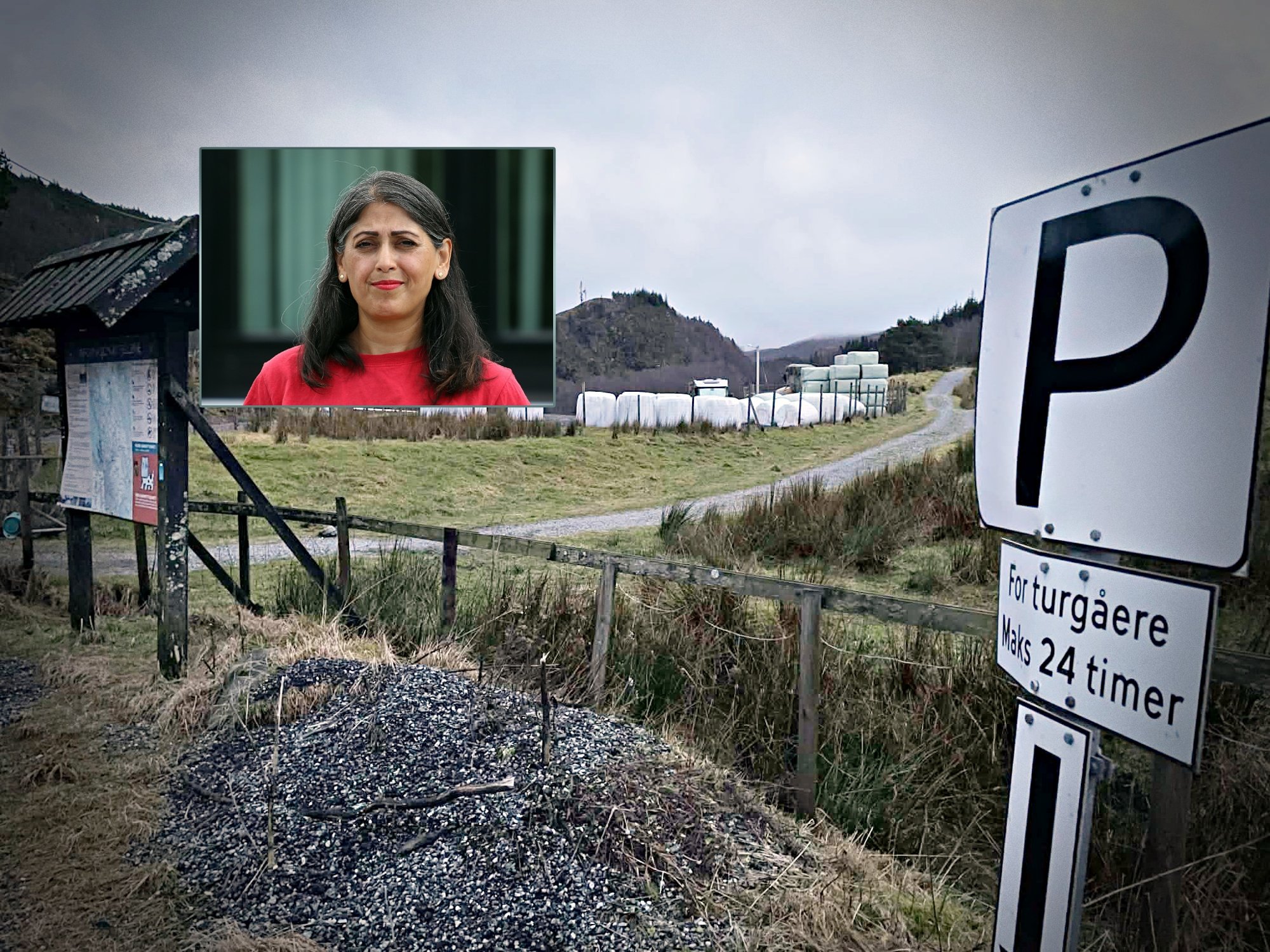 Nå blir det parkeringsavgift ved disse to populære turplassene i Åsane: – Trist 