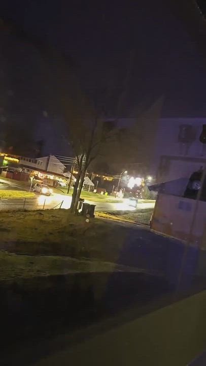 Ble skremt av lysshow: – Så farlig ut