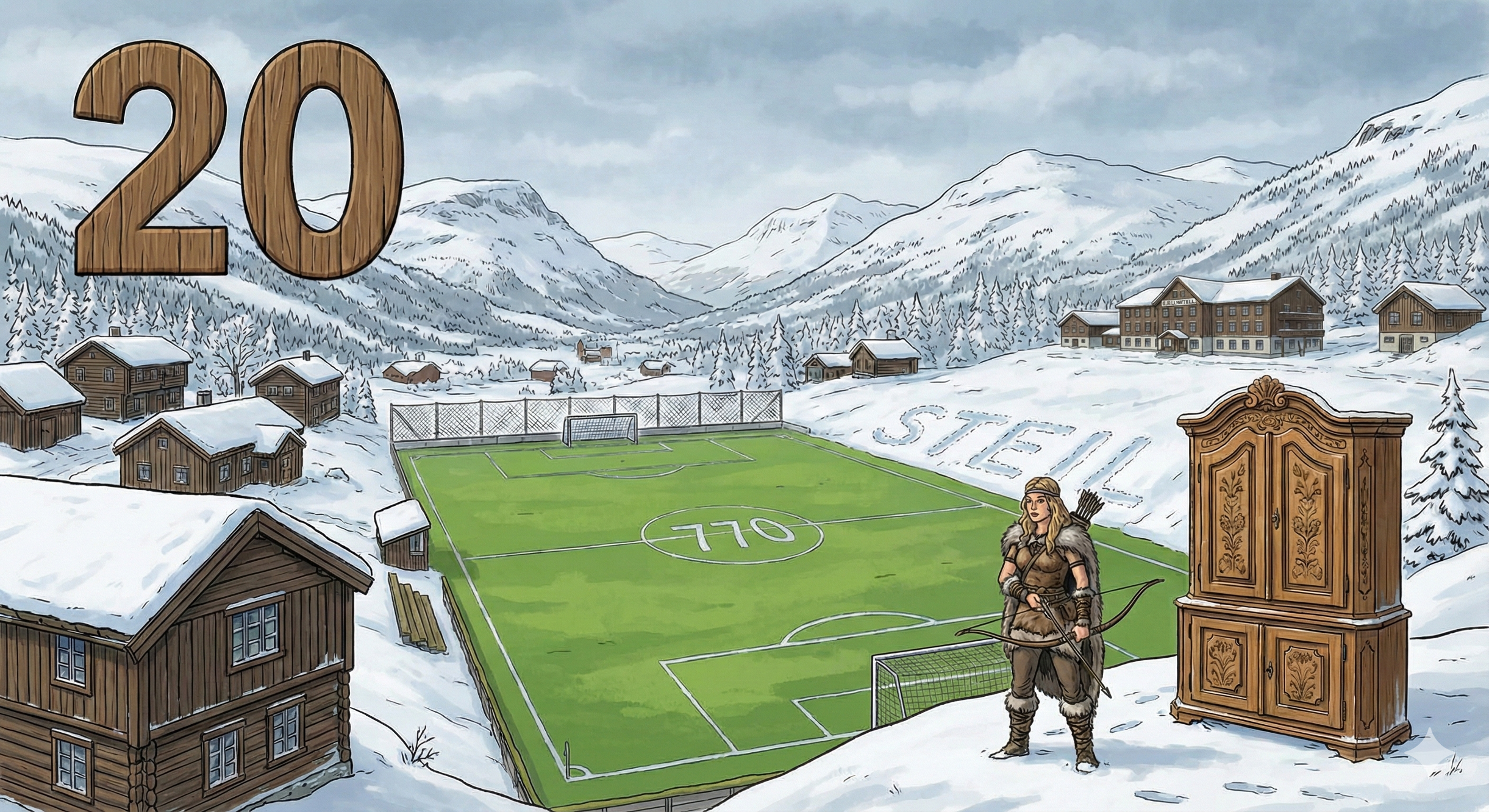 Julekalender luke 20: Hvor skal vi i dag? 