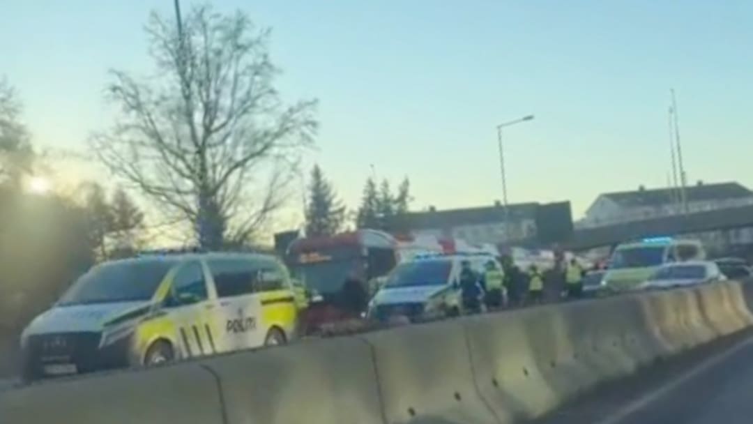 Ulykke skapte trafikale problemer langs E6 i Oslo – veien åpnet igjen