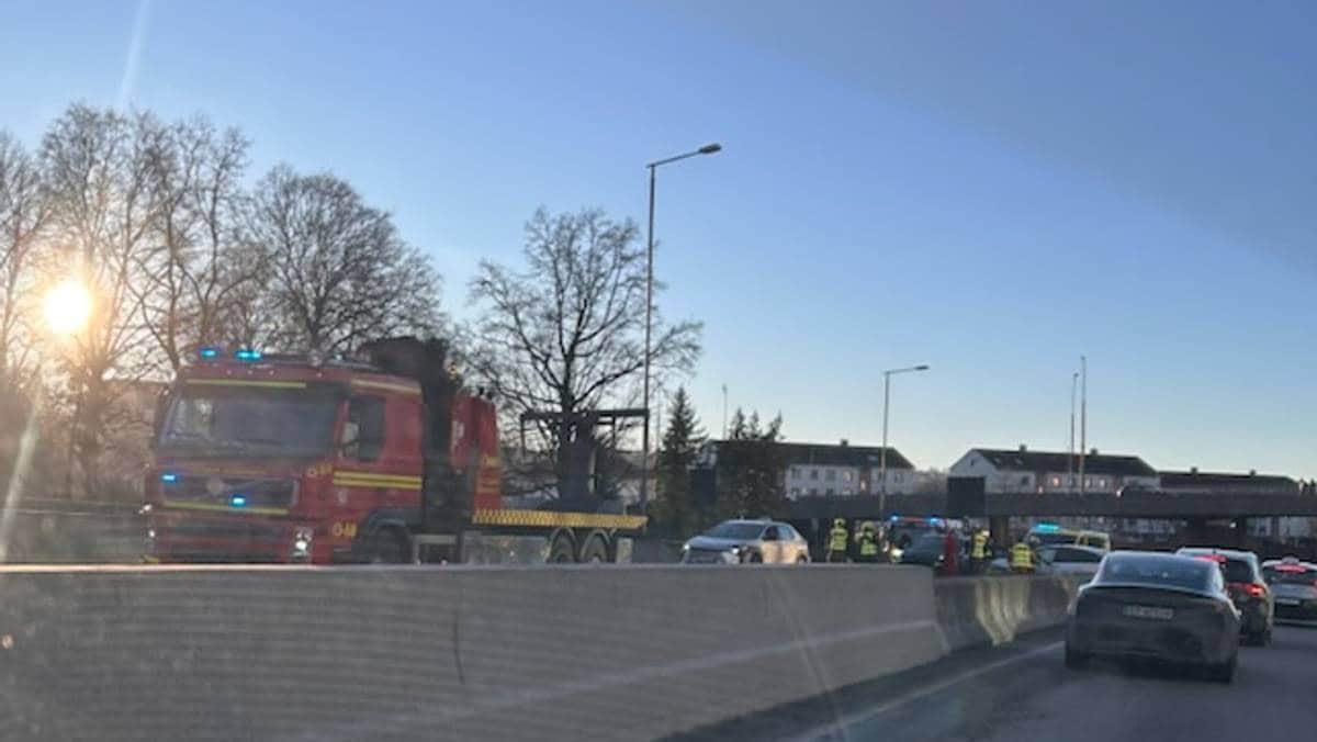 Oslo: Store trafikale problemer på E6