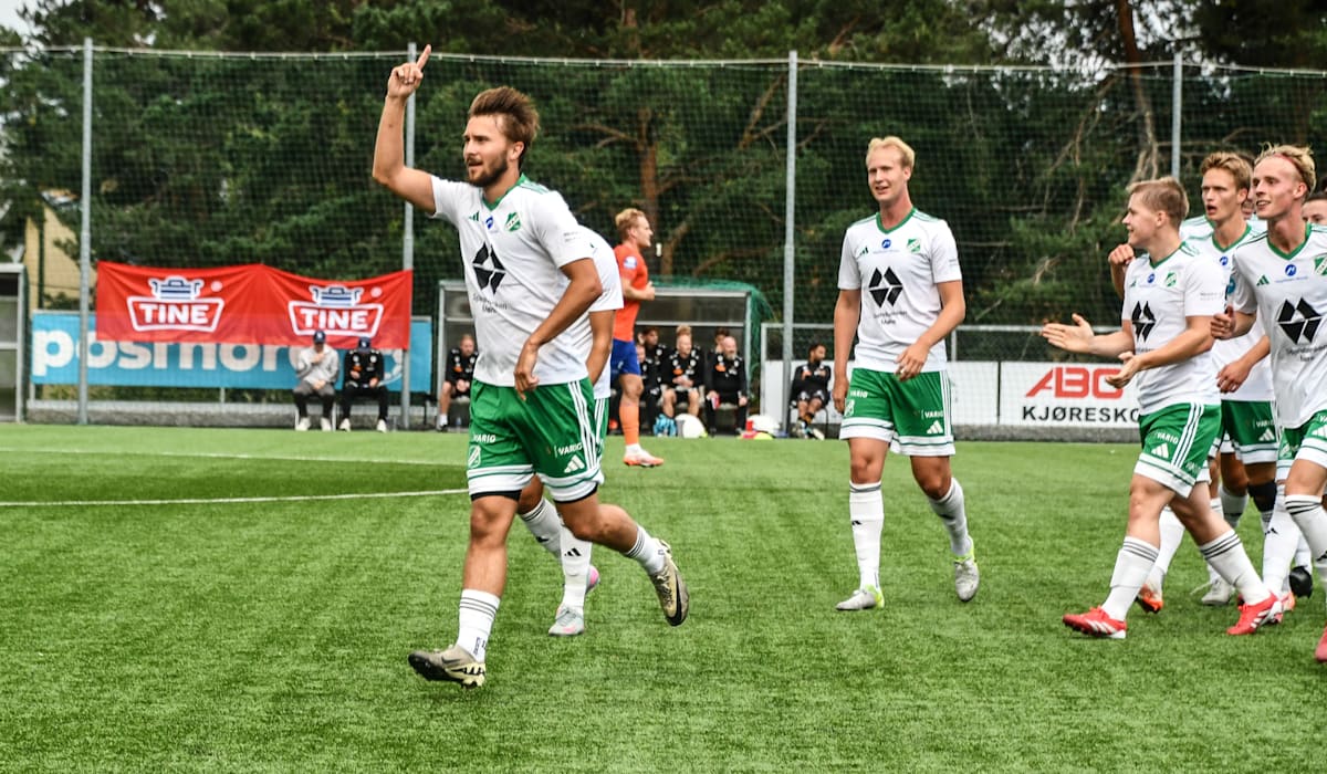 Starter og avslutter mot samme lag - se hele oppsettet