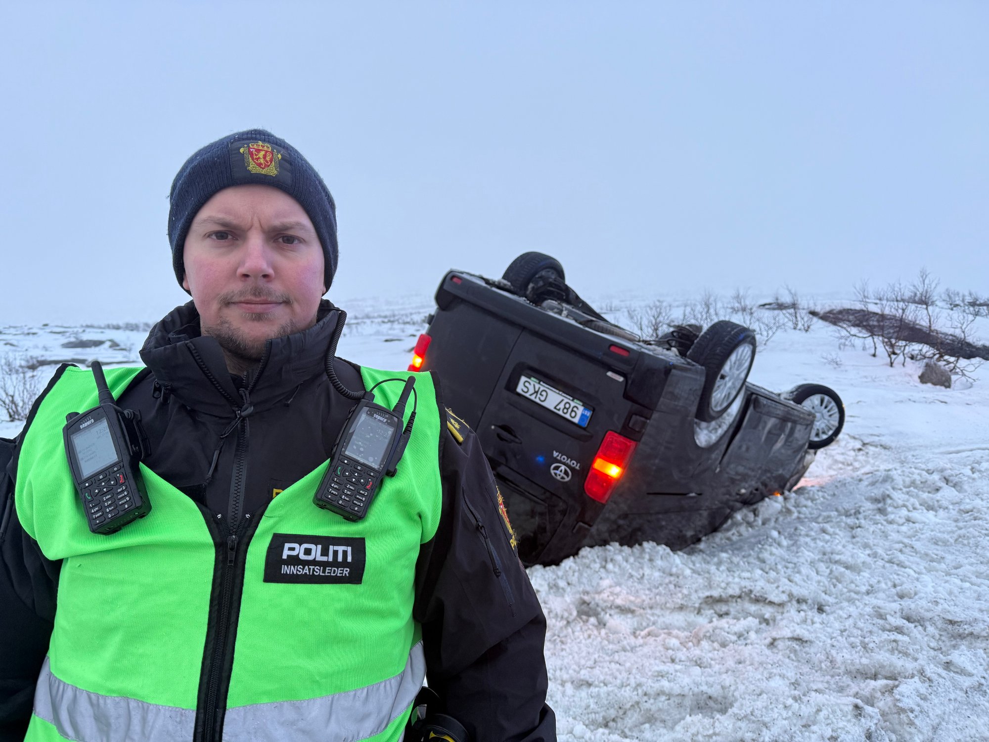 Ulykke E10 Bjørnfjell ni-seter, Innsatsleder Tim-Arle Pettersen
