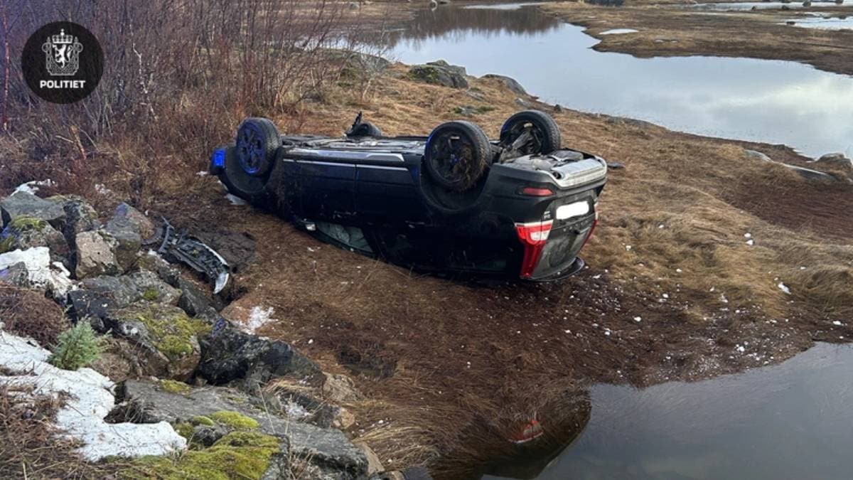 Politiet advarer om såpeglatte veier: – Ta det med ro