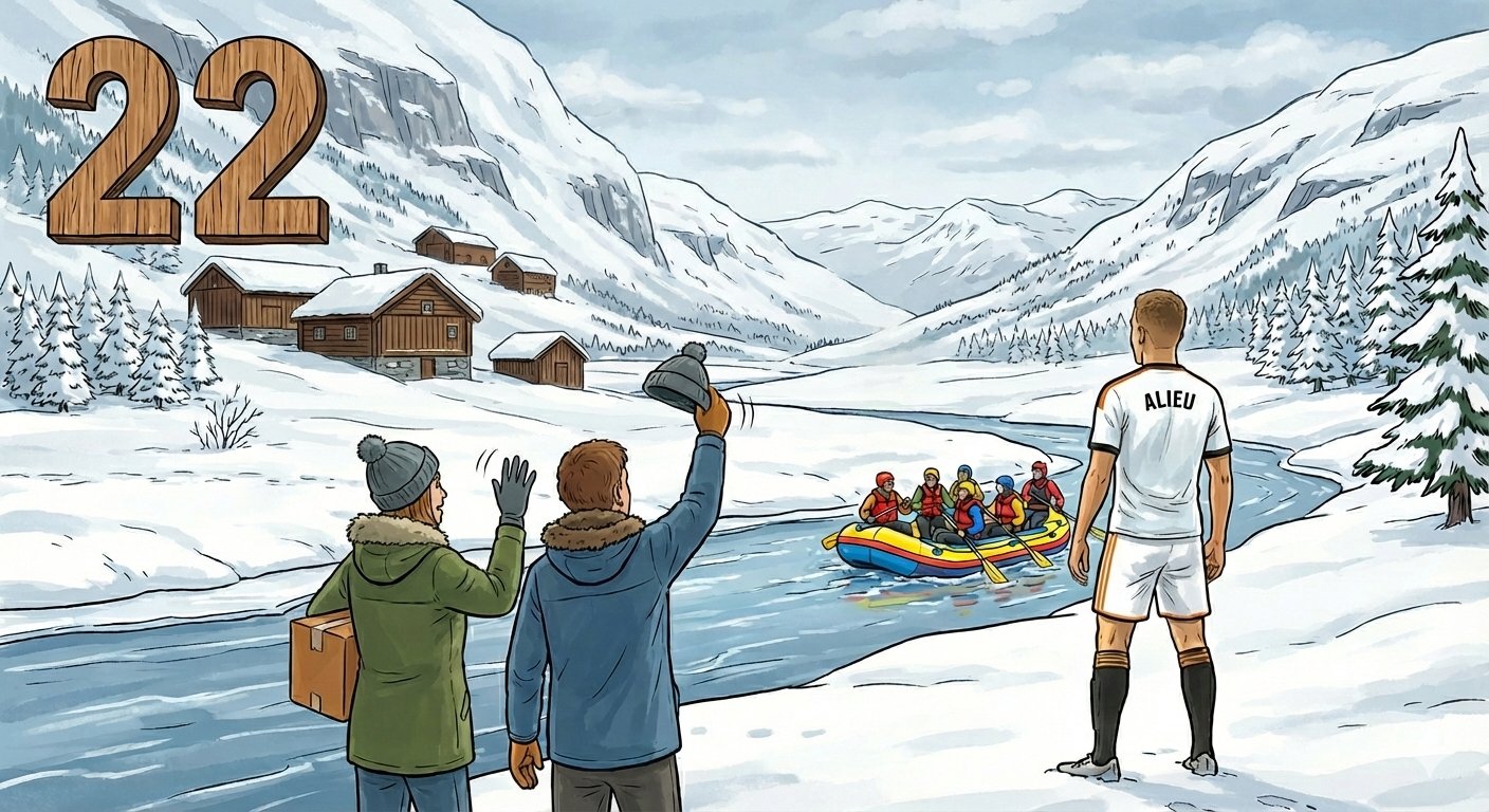 Julekalender luke 22: Hvor tar denne fotballspilleren oss? 
