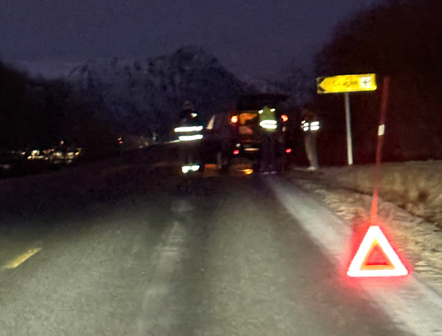 Kolliderte ved flyplassen