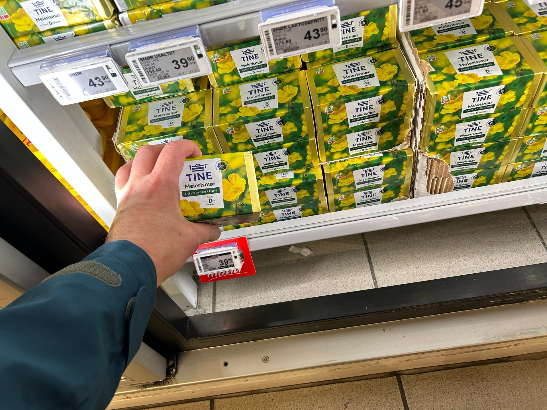 Ellevill smørpris skapte kaos i Danmark