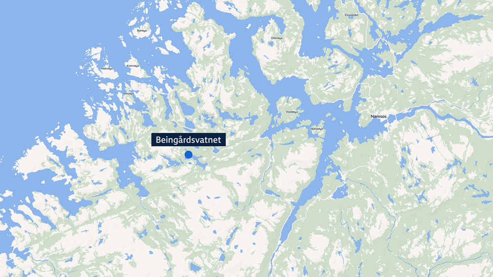 To biler har kollidert i Flatanger