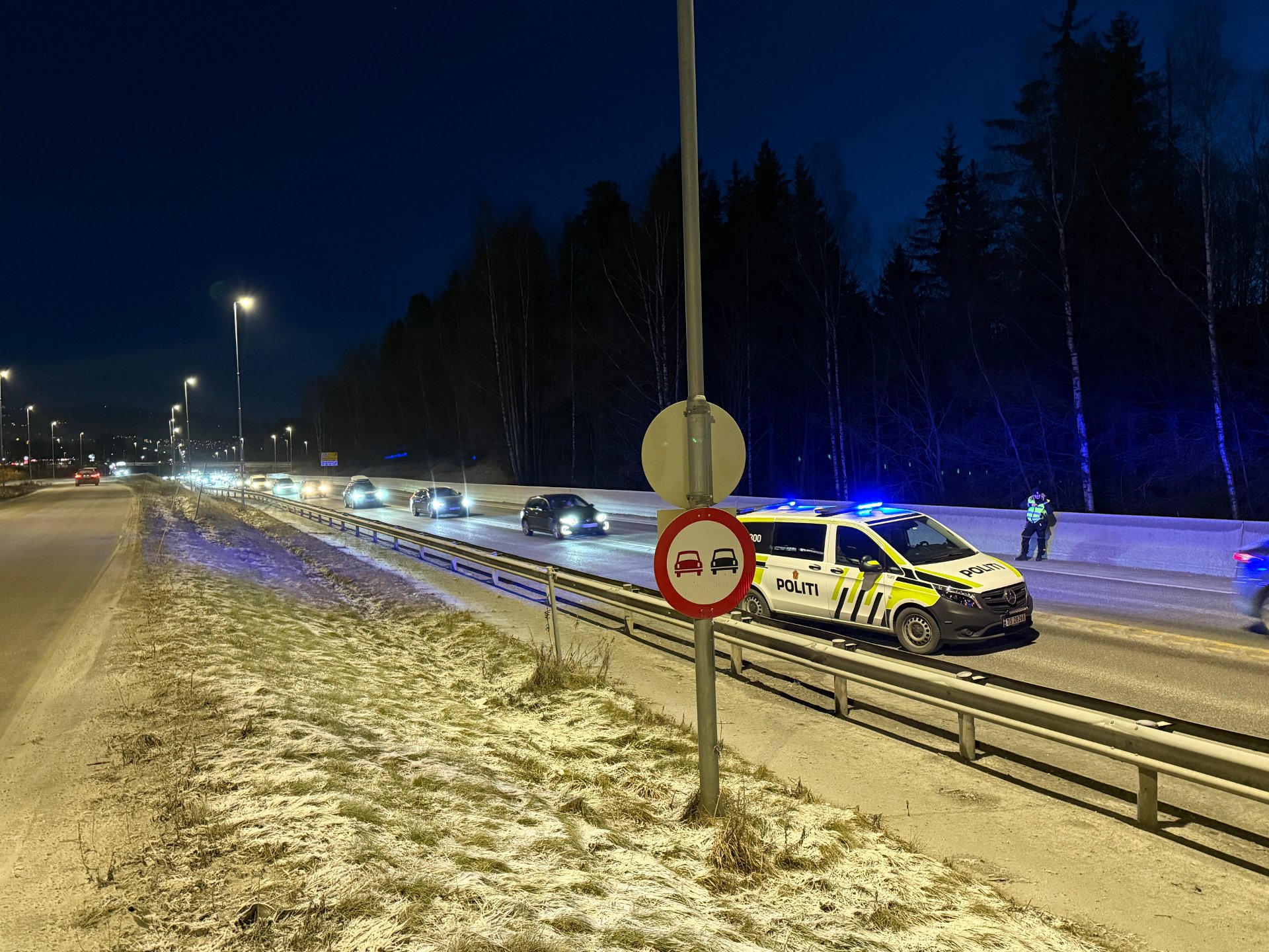 Trafikkulykke på E6