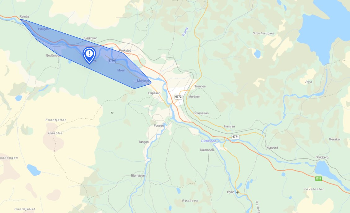 Stort strømbrudd i Meråker