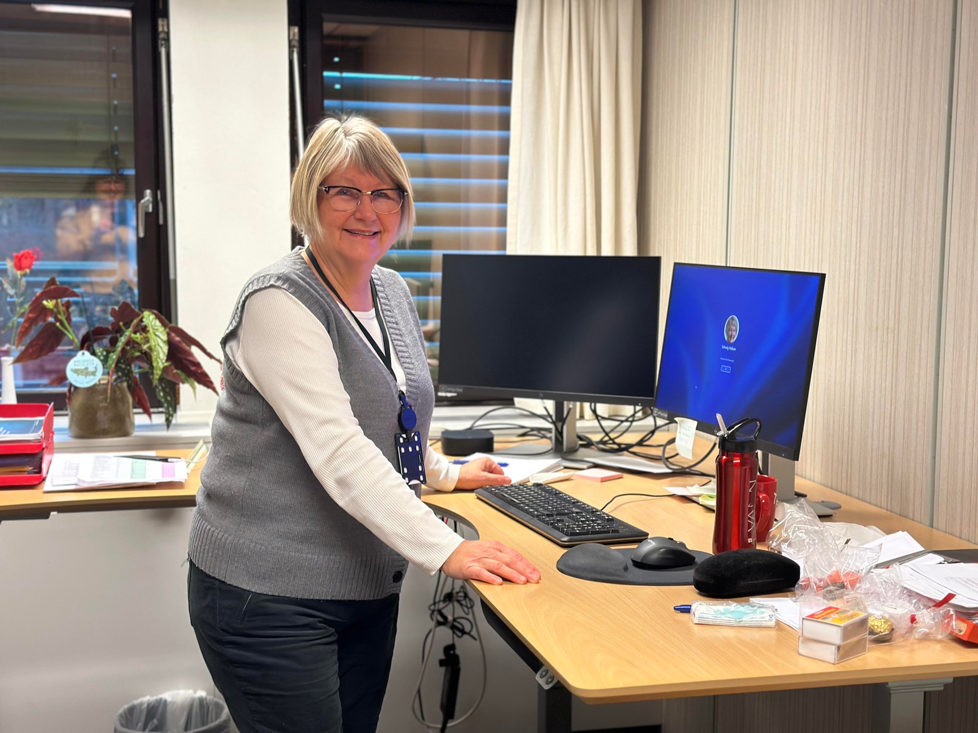 Solveig har jobbet 40 år i kommunen, men nå er det slutt: – Jeg gruer meg også litt