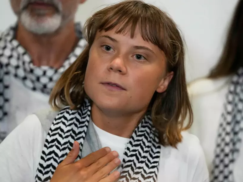 Greta Thunberg pågrepet i London