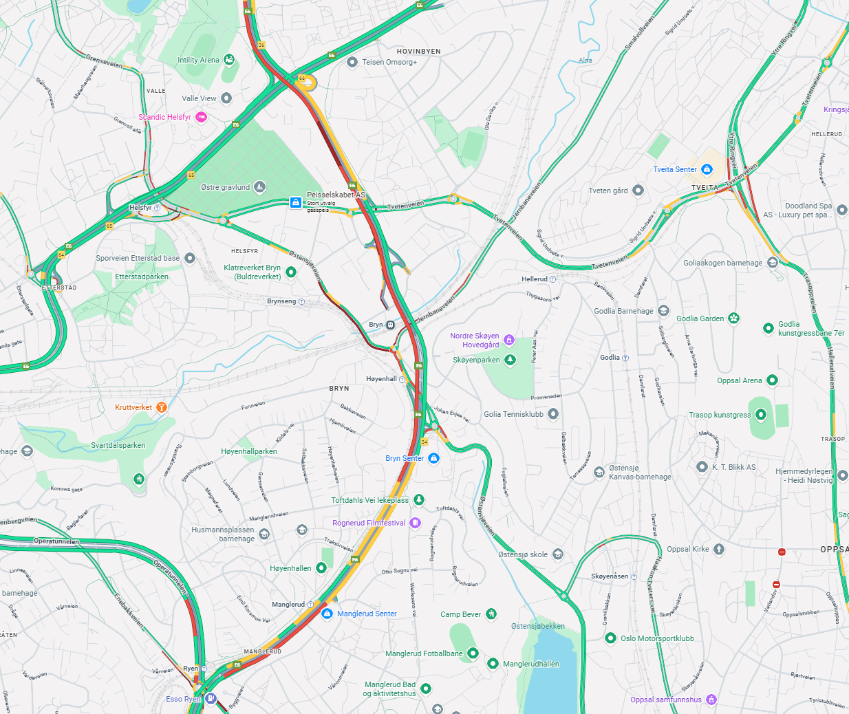 Lange køer på Ring 3