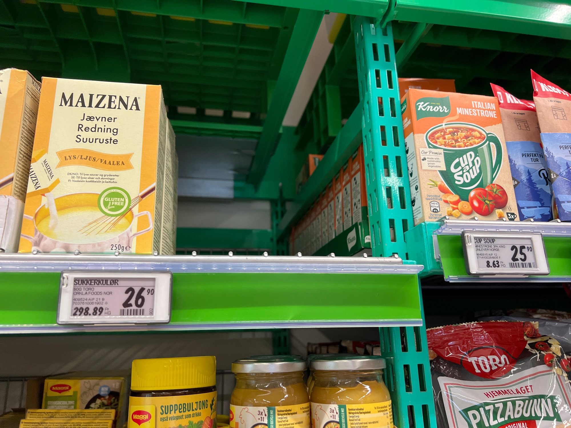 Tomt for denne varen i flere butikker