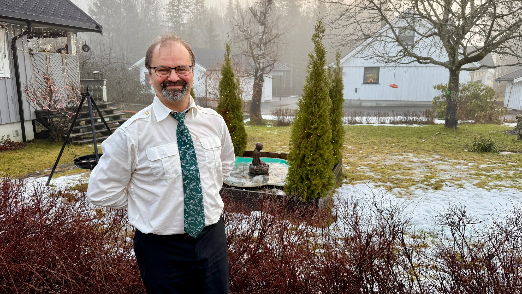 Vidar Vinda, redaktør Drangedal Nærradio, 40 år i desember