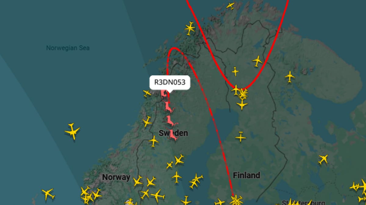 Nesten 130.000 fulgte julenissen over Norge