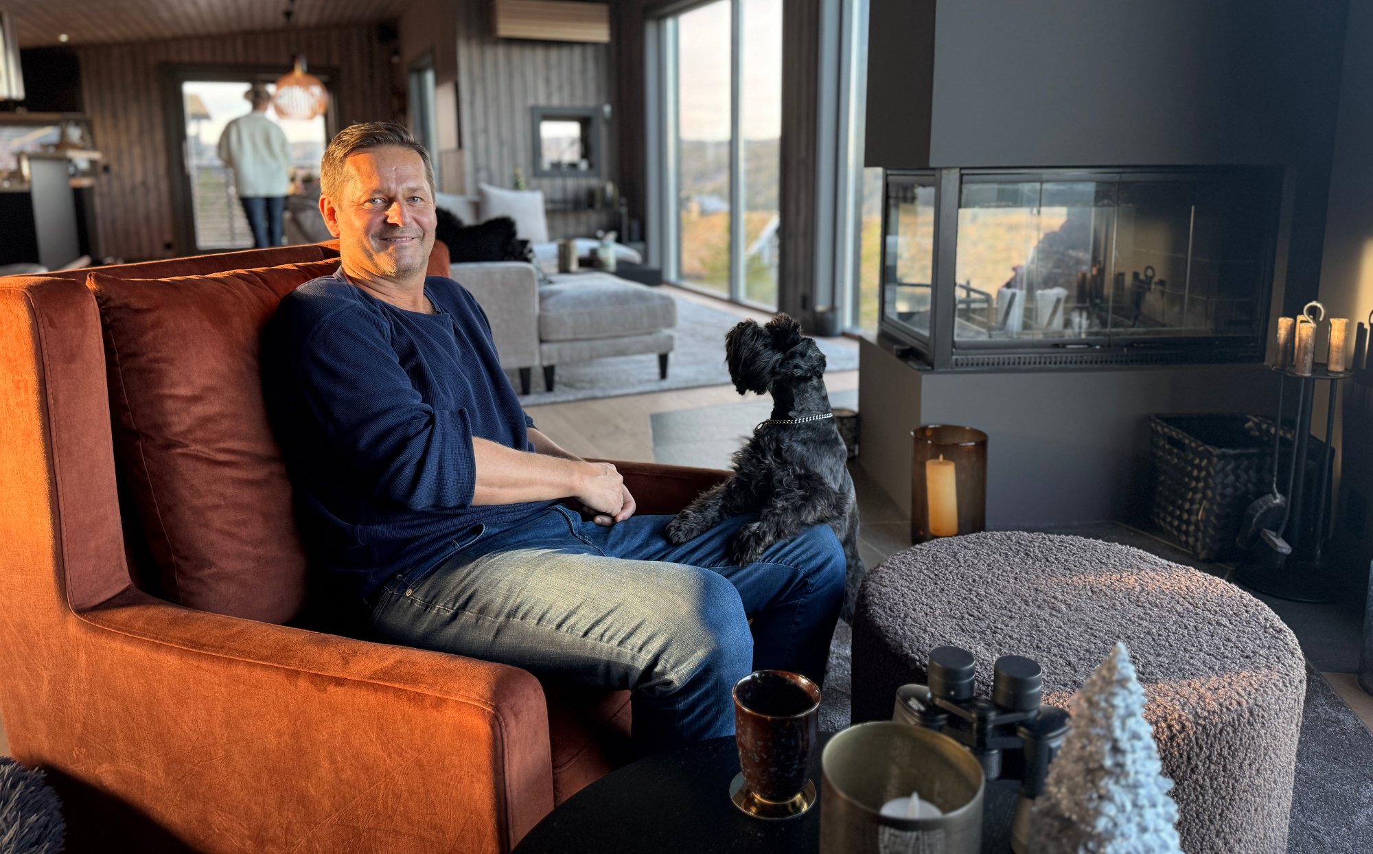 Kurt feirer første jul på hytta: – Ikke aktuelt å kjøpe noe annet sted