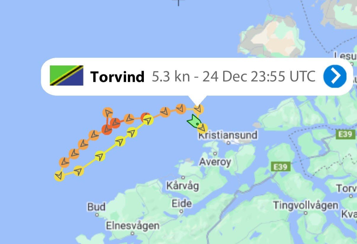 Reddet lasteskip med sju mann: – De hadde flaks