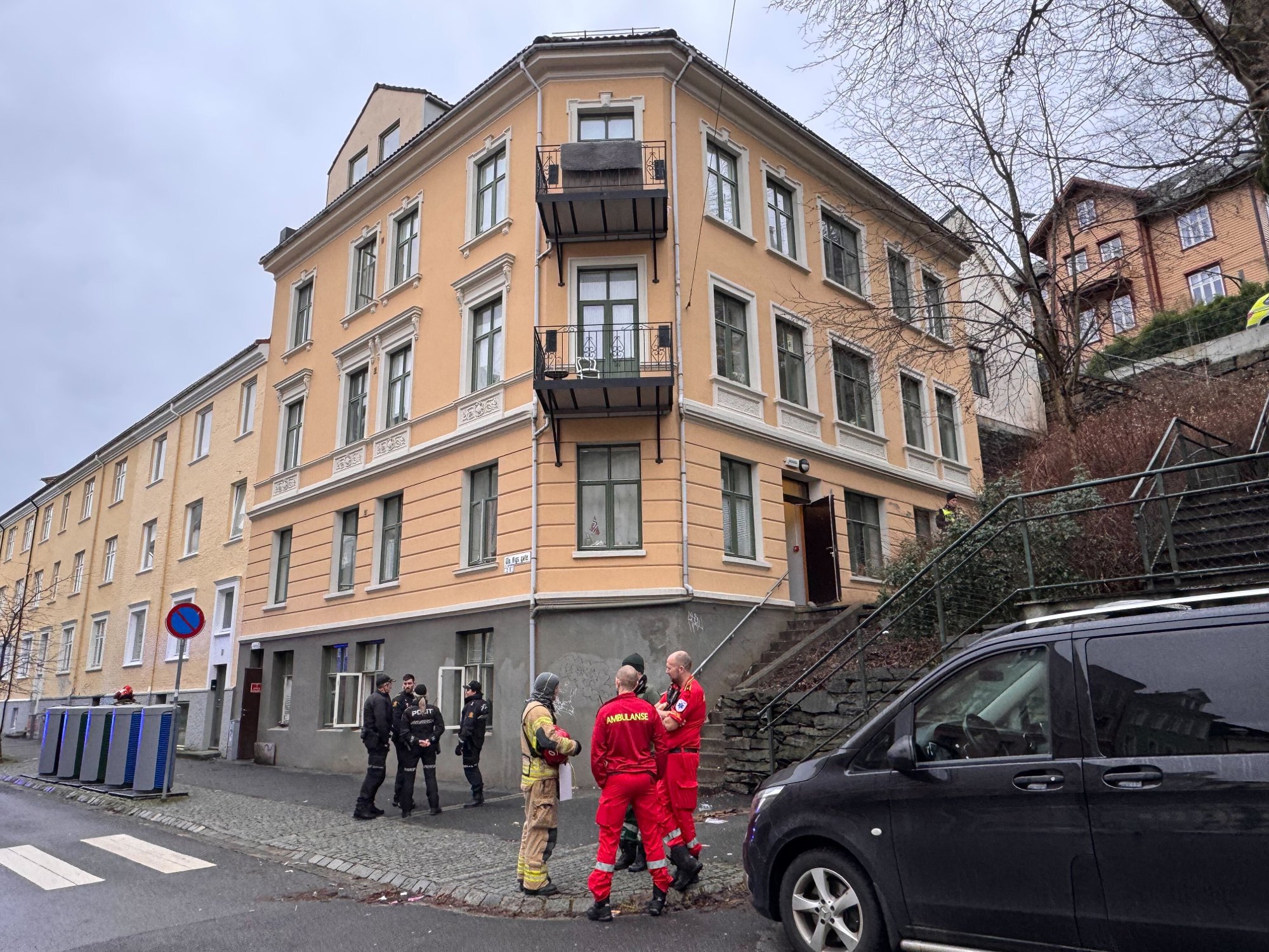 Røykutvikling i leilighetsbygg