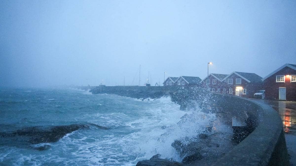 Meteorologen: – Kan komme opp i sterk storm