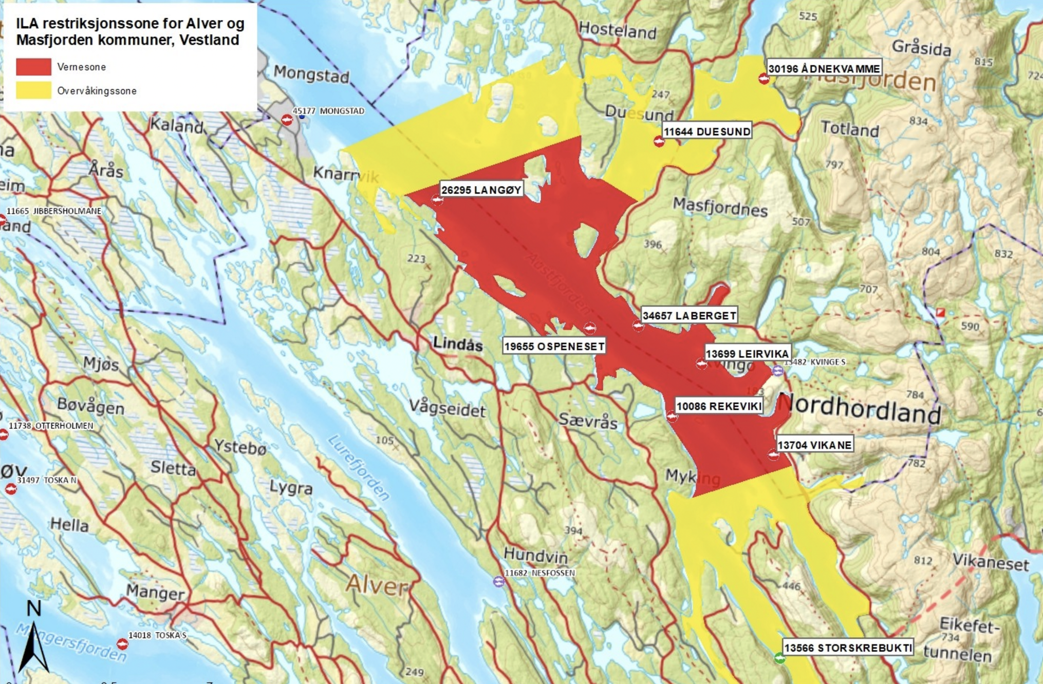 Laksesjukdom bekrefta – har innført restriksjonssone