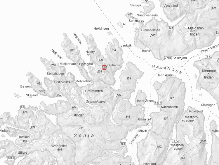 Stort strømbrudd i Troms