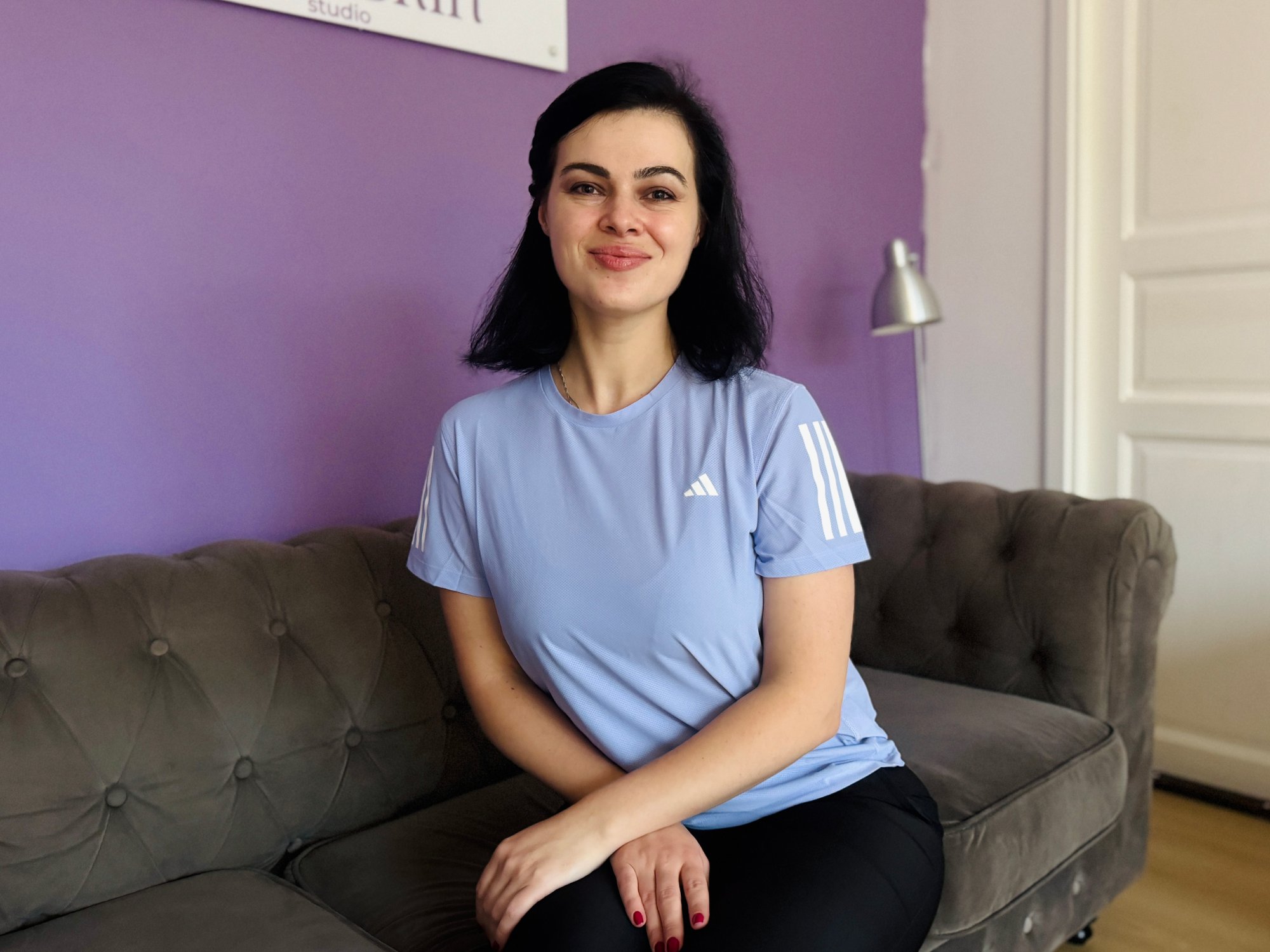 Kom alene med to barn fra Ukraina – nå åpner Kateryna (34) drømmesalongen