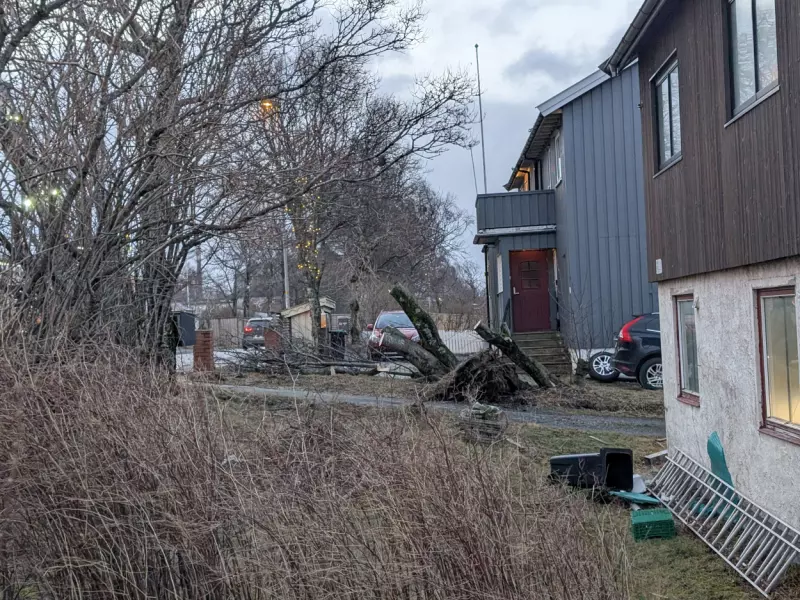 Farevarsel om kraftig vind i nord nedjusteres