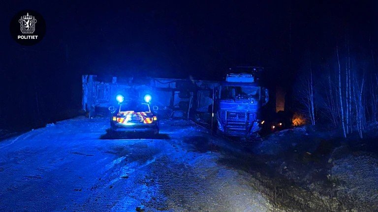 Fire trafikkuhell langs E6 – tre personer sendt til sykehus