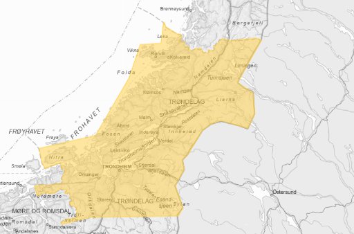 Meteorologene sender ut nytt farevarsel
