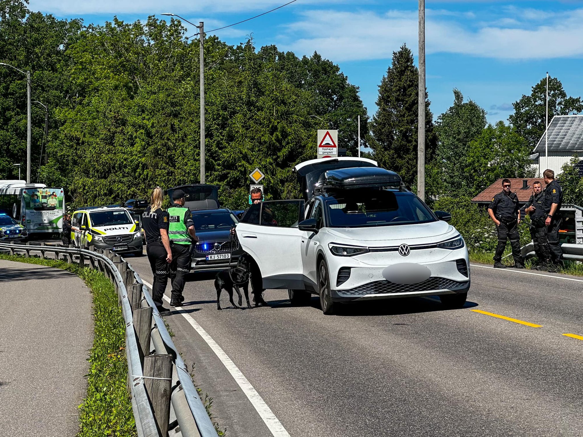 Svenskenes planer utløste vill politijakt – ble stoppet i Holmestrand