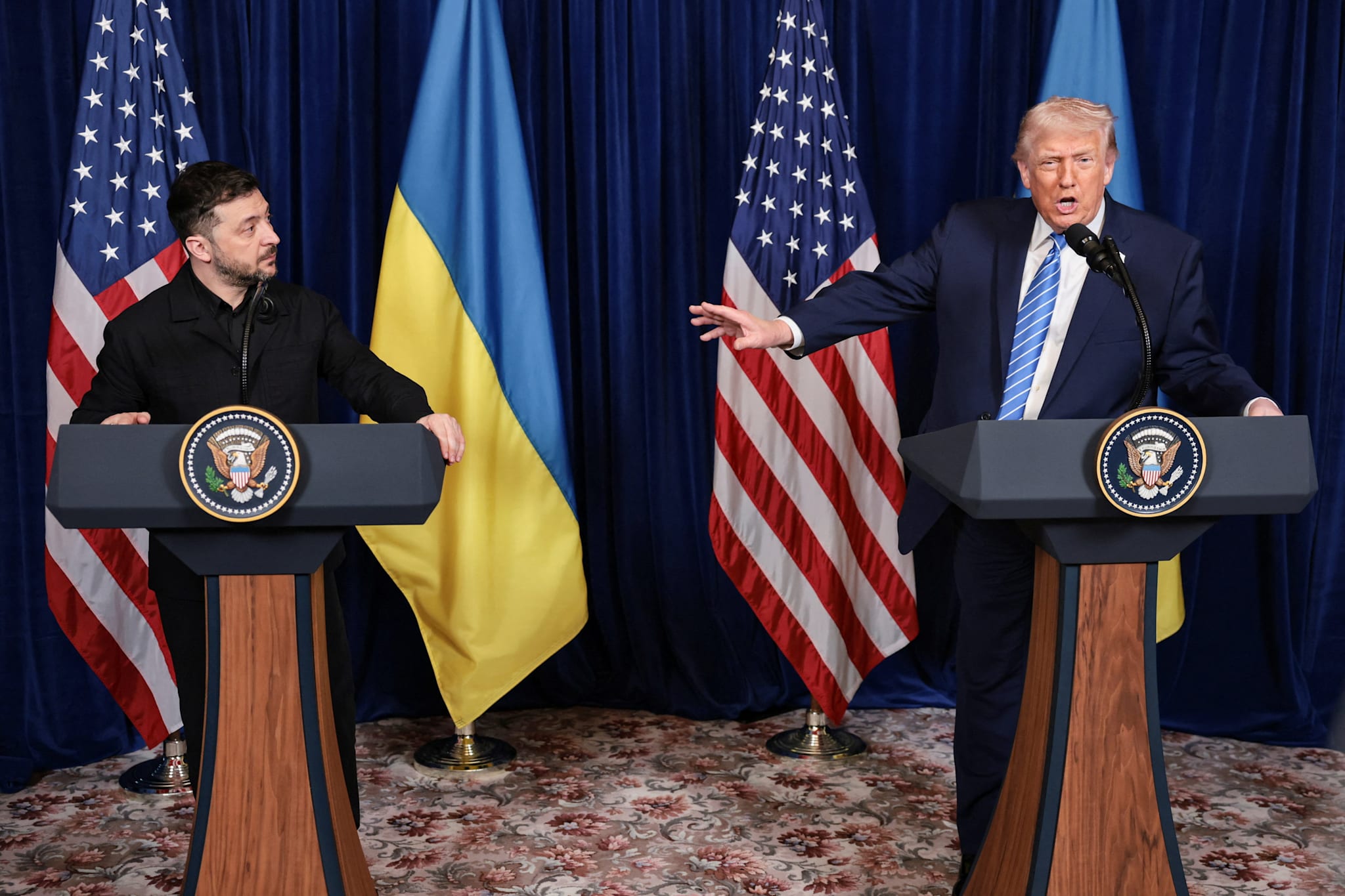 Trump etter møtet med Zelenskyj: – Vi har gjort store fremskritt