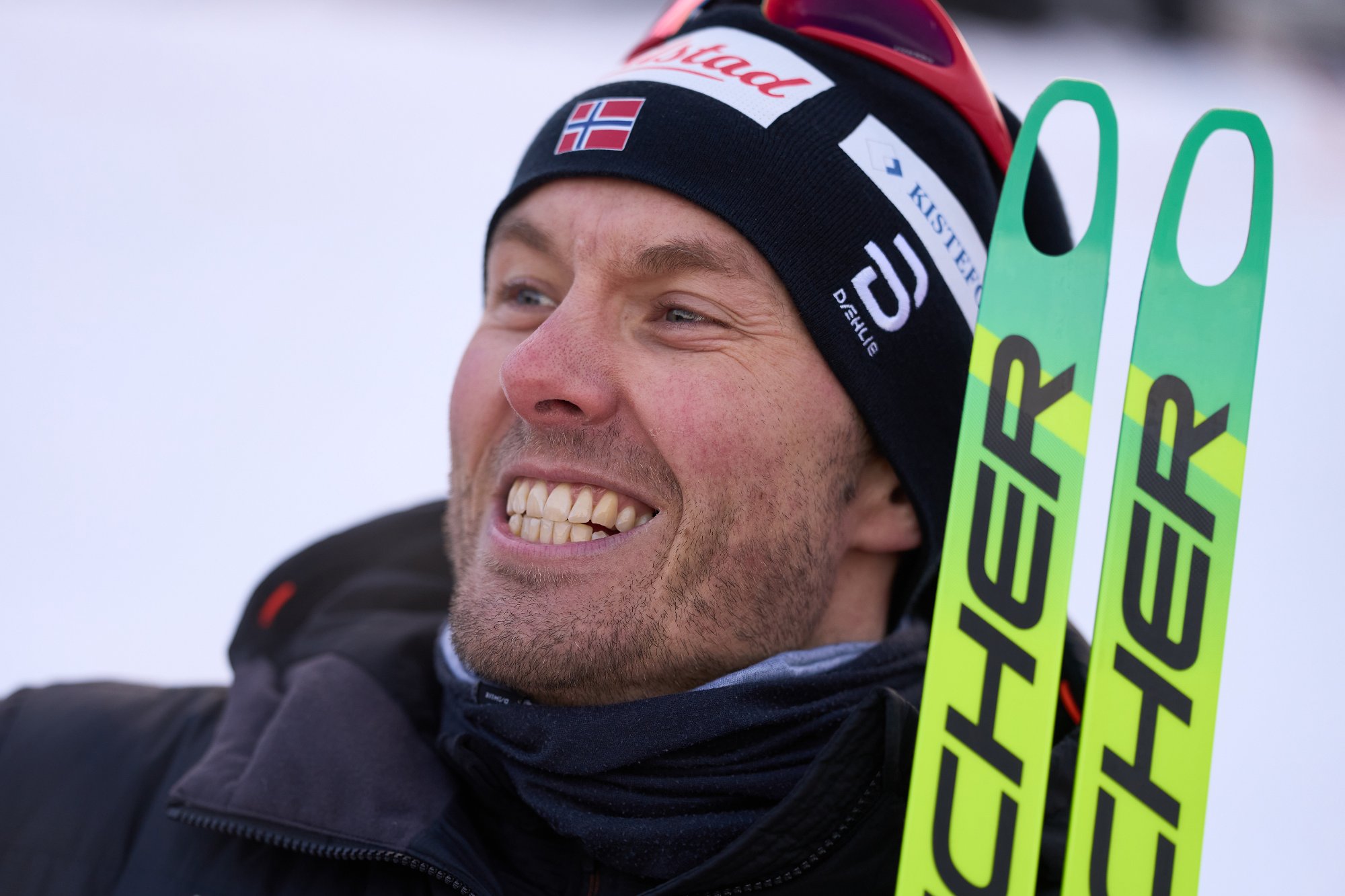 Emil Iversen.
10 km fristil under verdenscup langrenn i Granåsen i Trondheim.