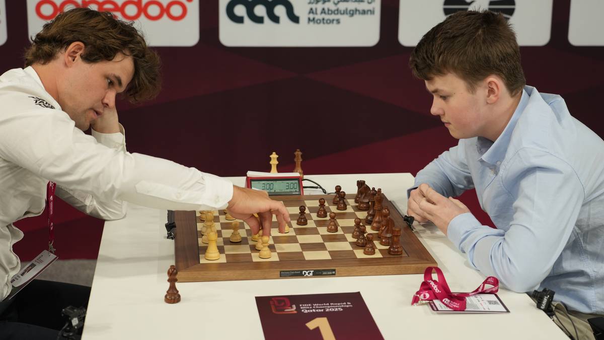 Norsk 15-åring imponerte mot Carlsen: – Det var helt sprøtt