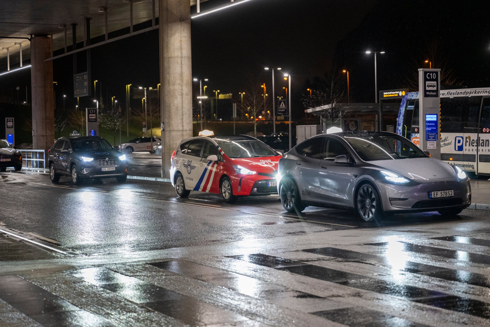 Løsning på taxi-floken på Flesland