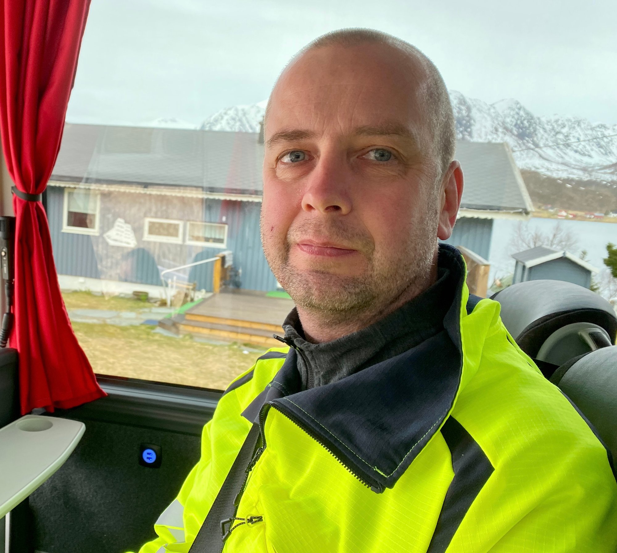 Kristian fant koffert midt på veien