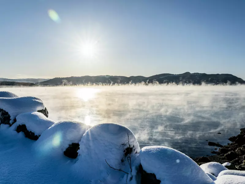Totalt væromslag: – Kaldere enn i fryseboksen