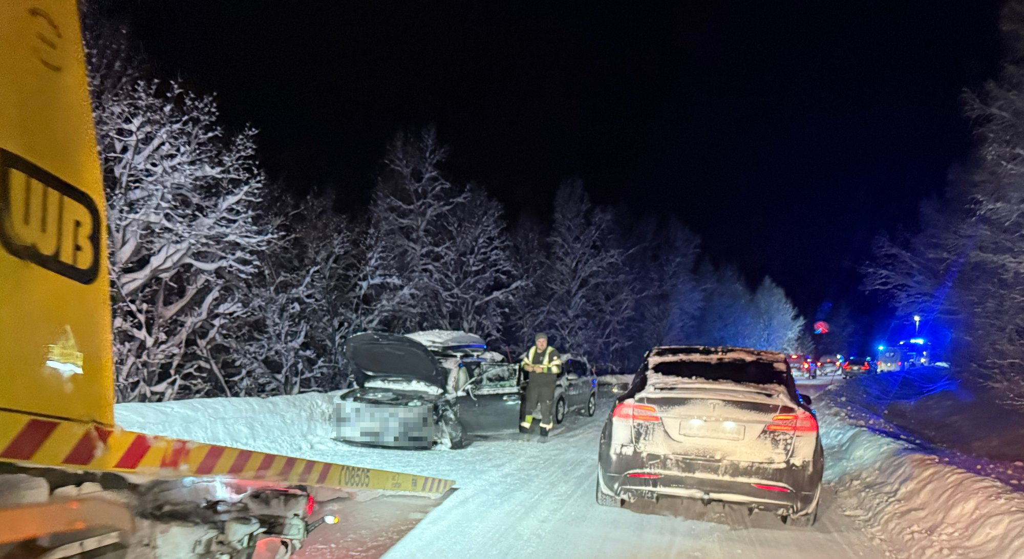 Trafikkulykke på Andsvatnveien