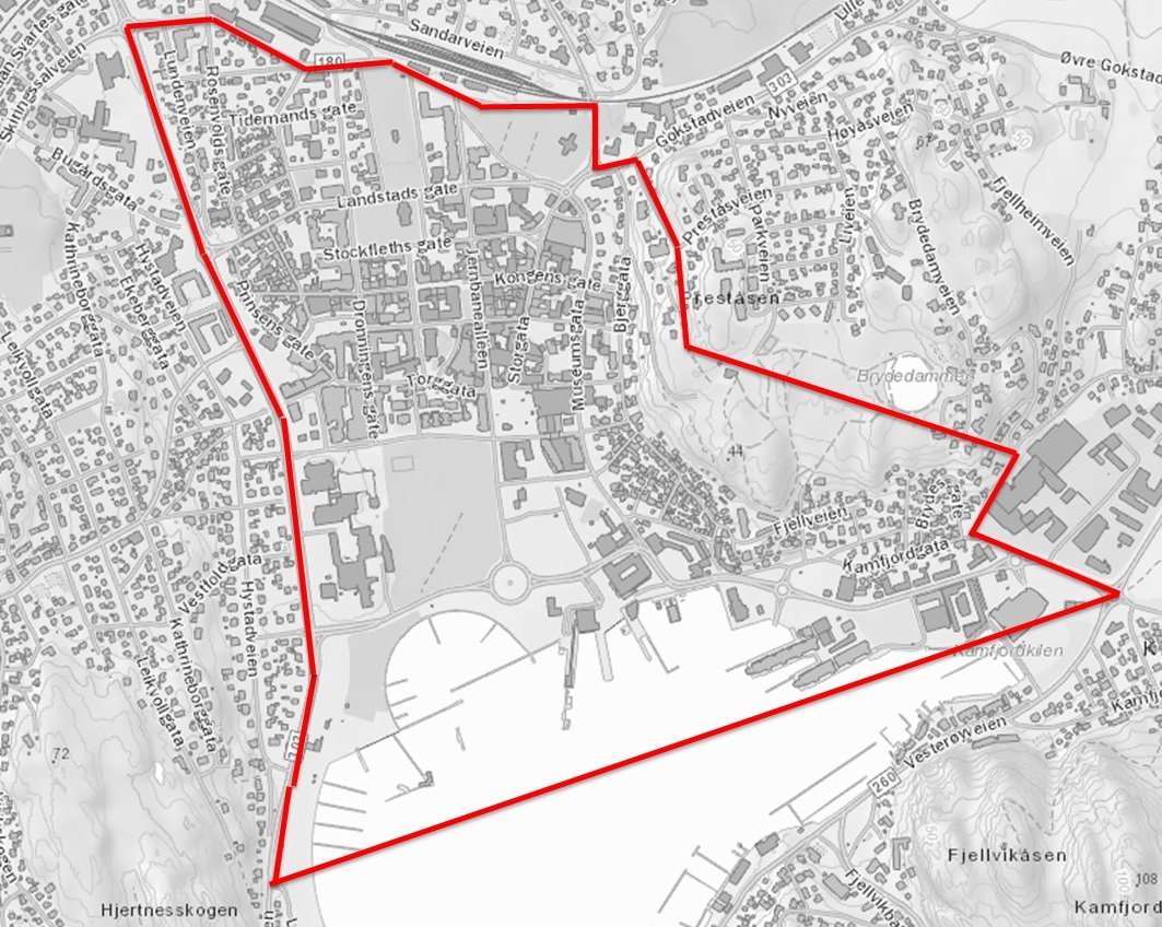 Her er det forbudt å fyre opp fyrverkeri