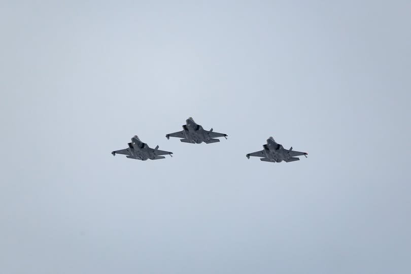 Nå skal luftforsvaret sende en julehilsen over Mo i Rana