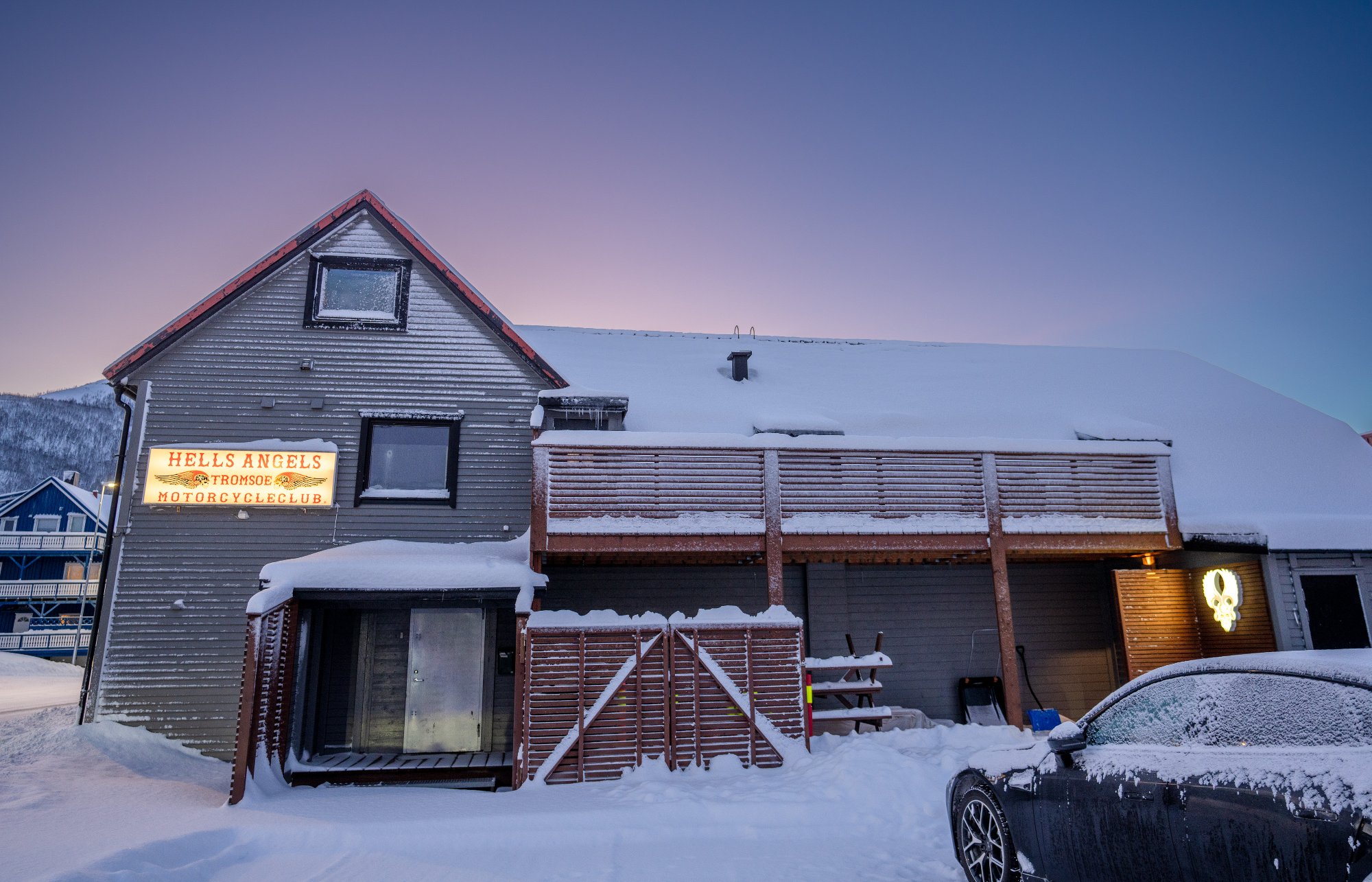 Hells Angels sitt lokale i Tromsø