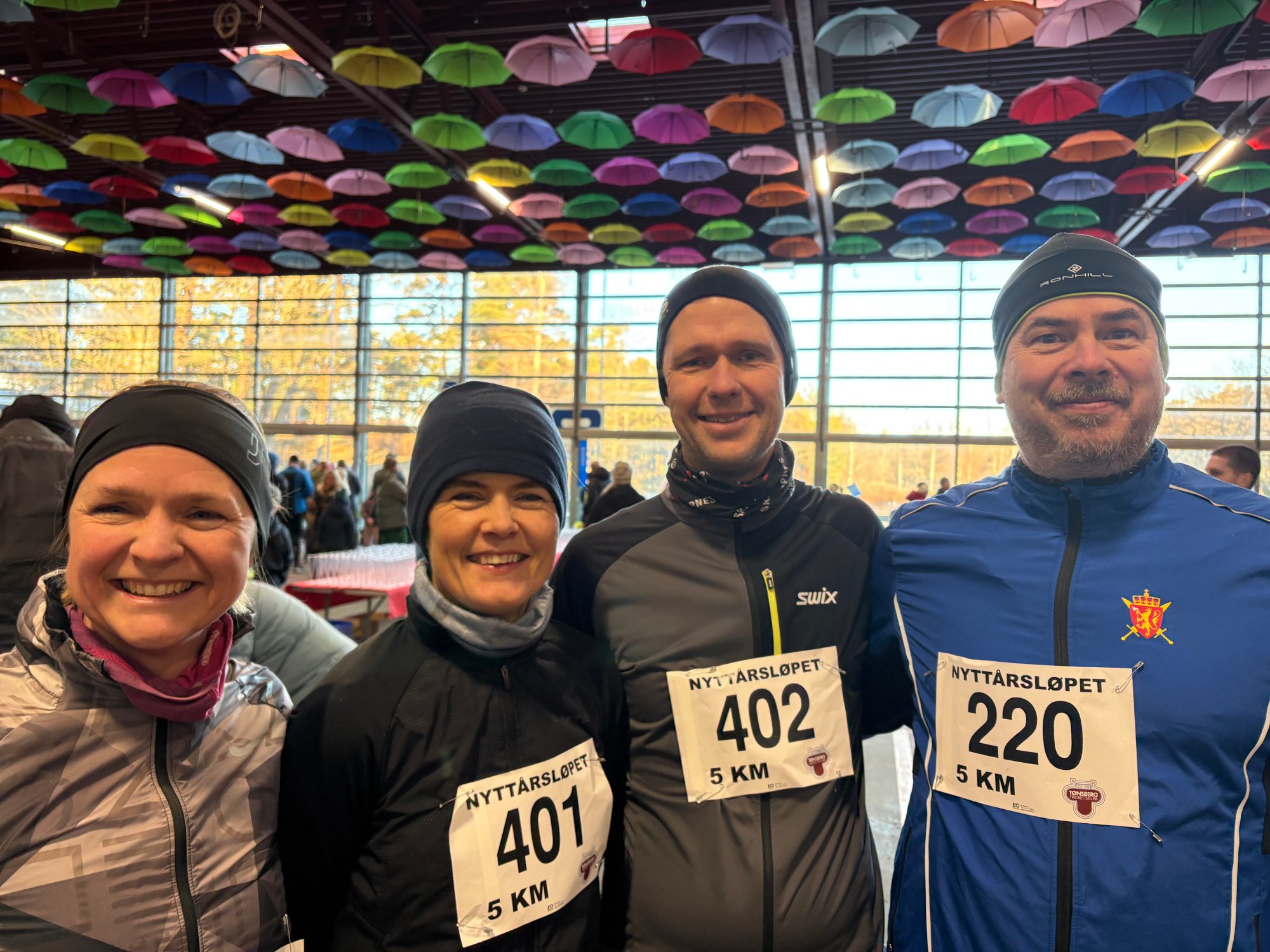 God stemning og mange spreke mennesker – se bilder fra Nyttårsløpet i Tønsberg