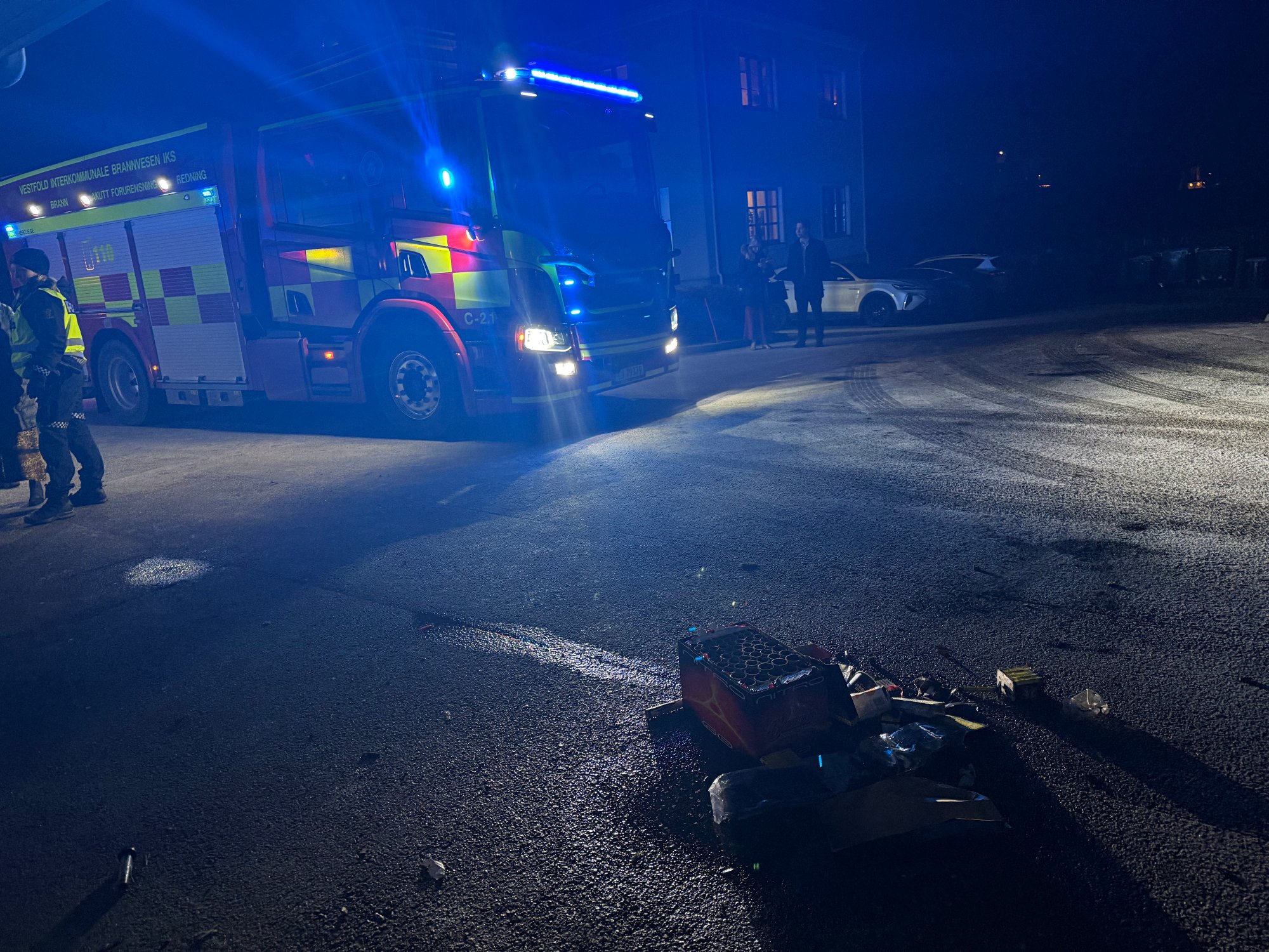 Beboerne ble møtt av et skremmende syn: – Ungdommer som har gjort en for god jobb