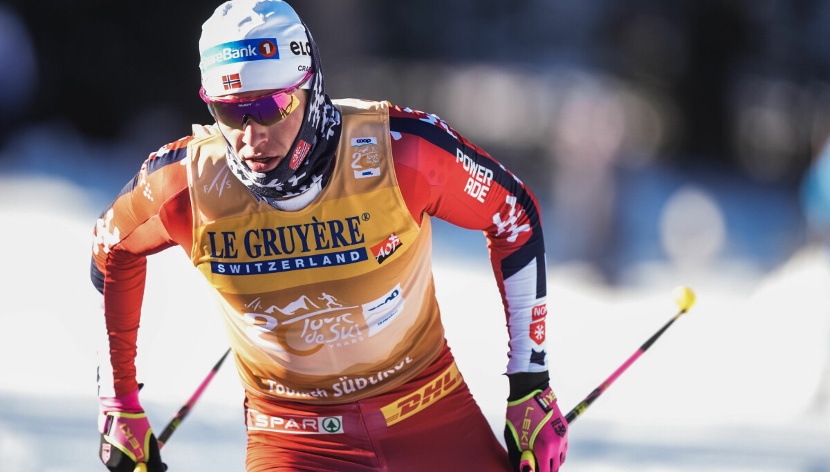 Suveren på jaktstarten i Tour de Ski