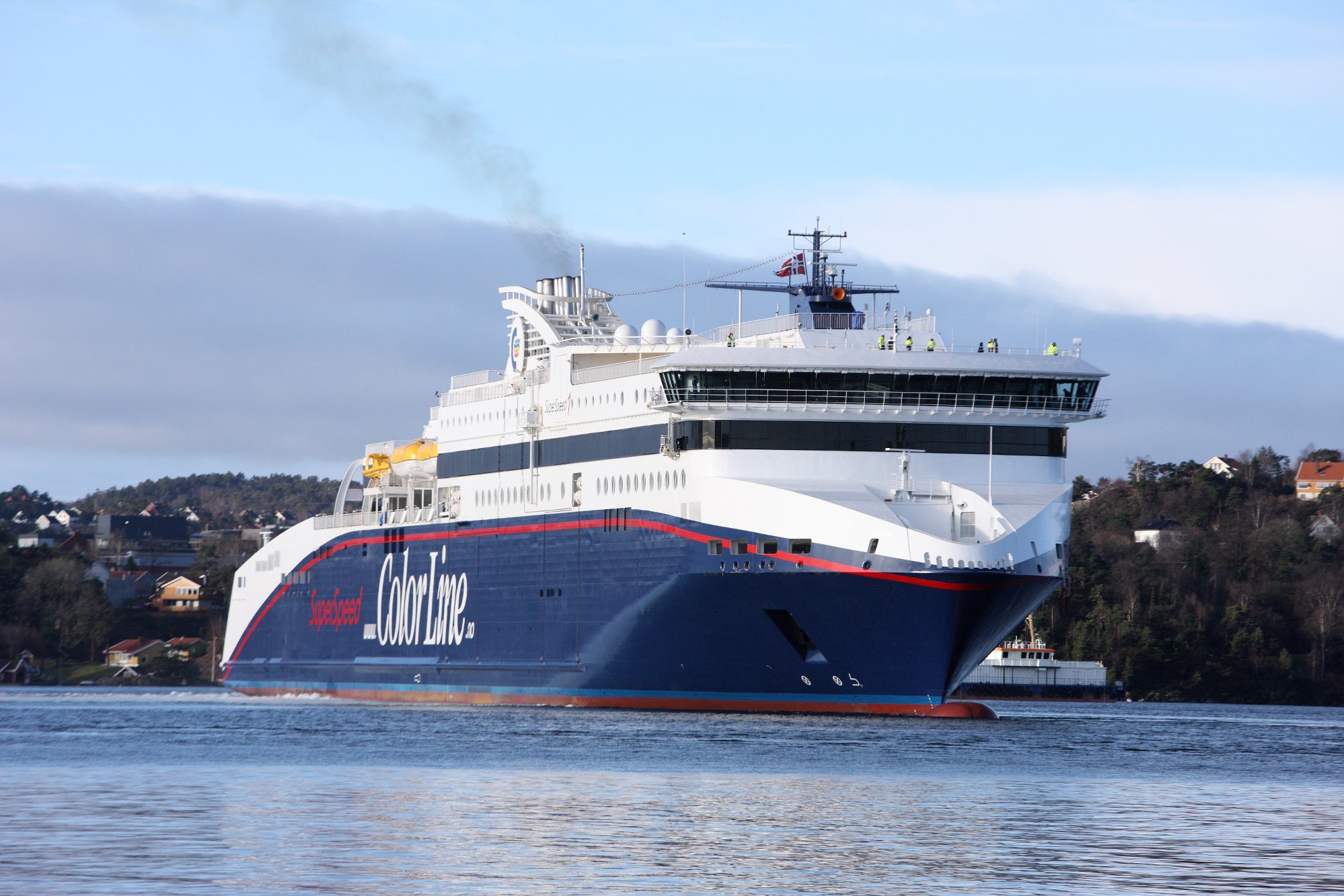 Color Line-avganger kansellert på grunn av vær