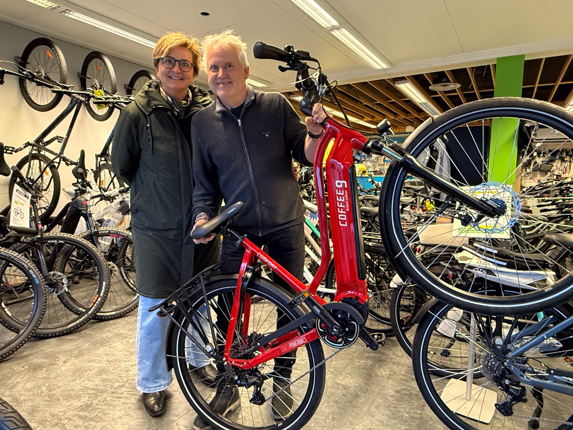 Oppkalt etter kona: «Elisabeth-sykkelen» er solgt i tusenvis