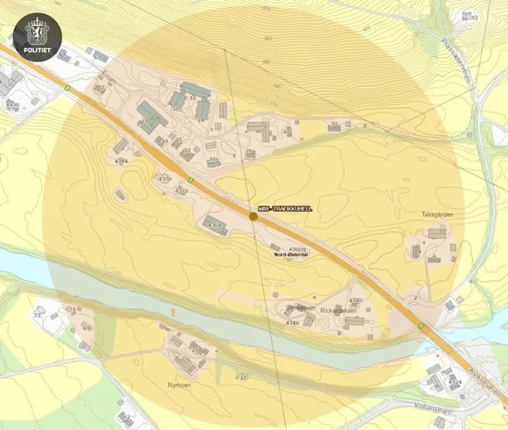 Tankbil veltet – evakuerer beboere