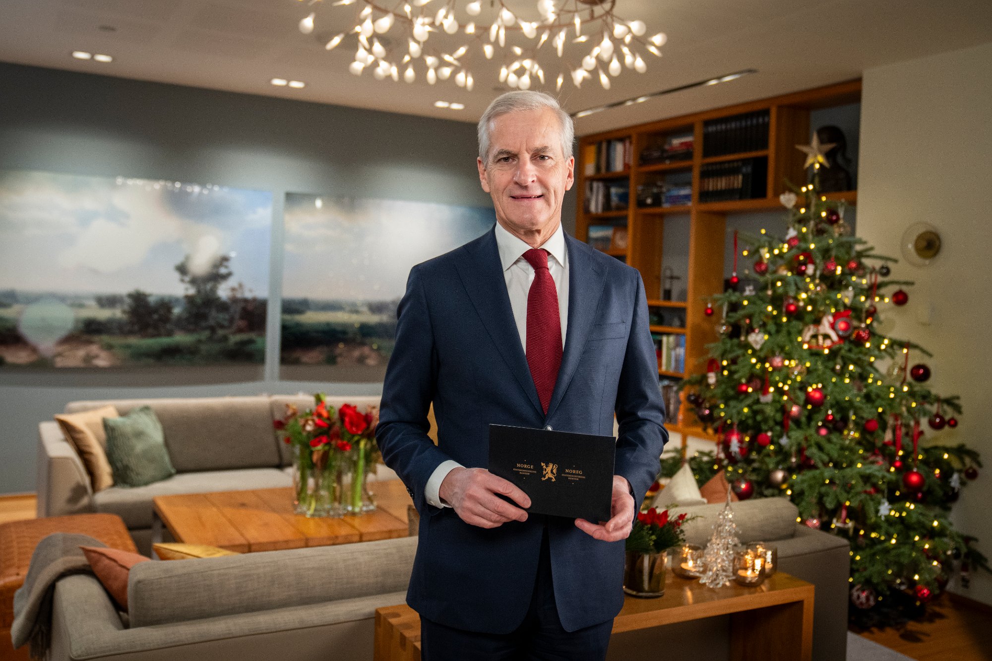 Se statsminister Jonas Gahr Støres nyttårstale 2025