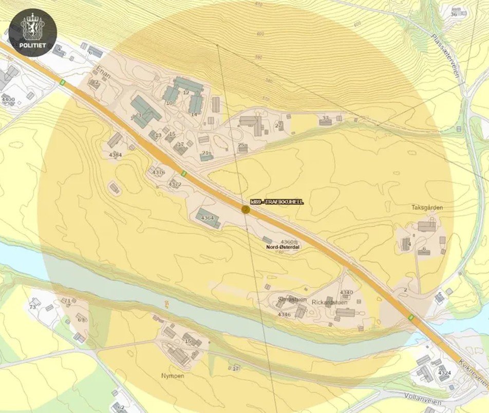 Beboere må evakuere etter at tankbil med propan veltet